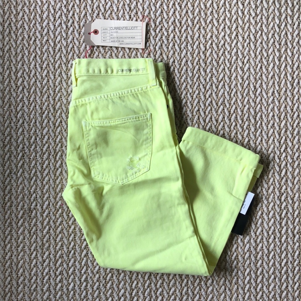 *NEW* CURRENT/ELLIOTT Boyfriend Jeans